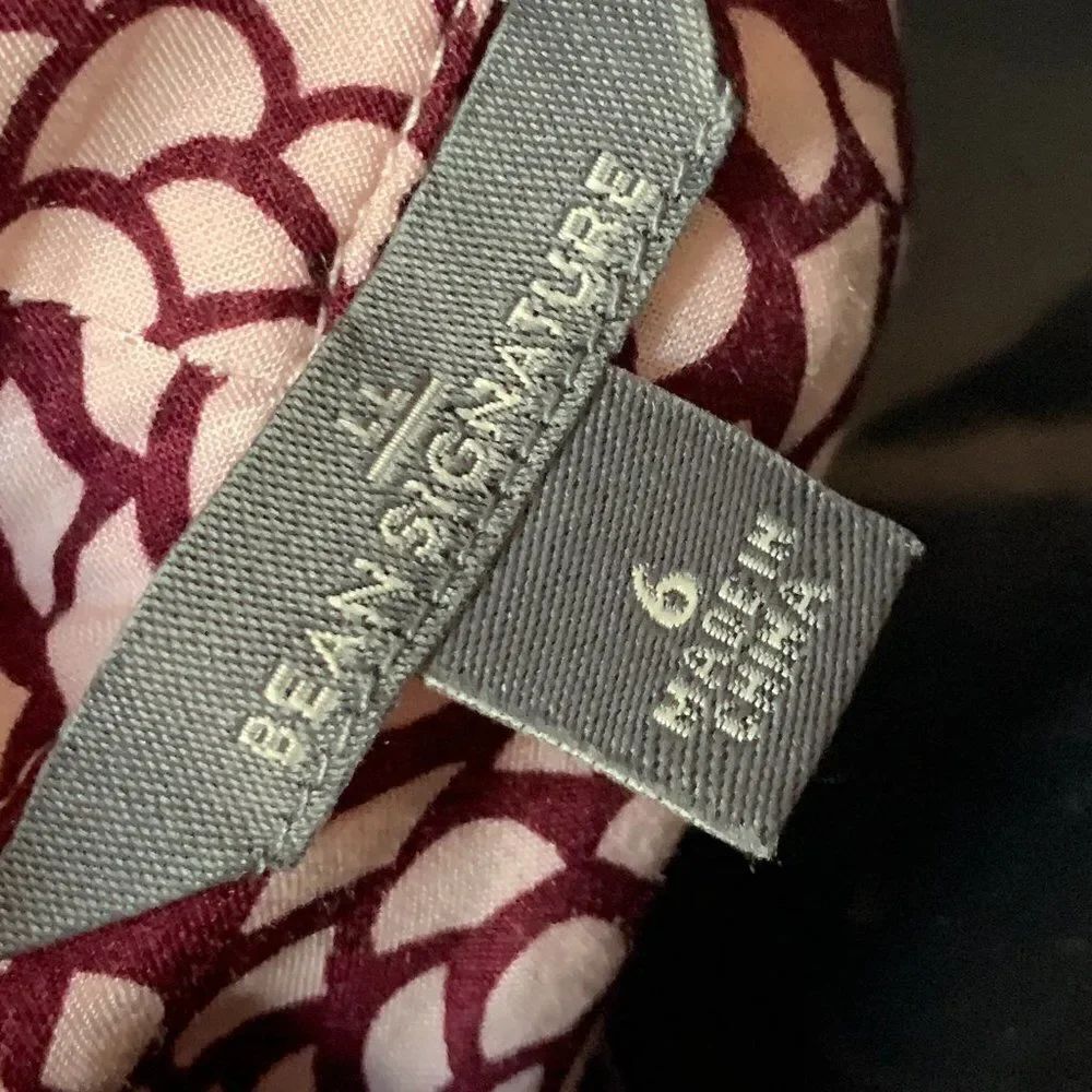 LL Bean Signature Rayon Blouse - Picture 5 of 9